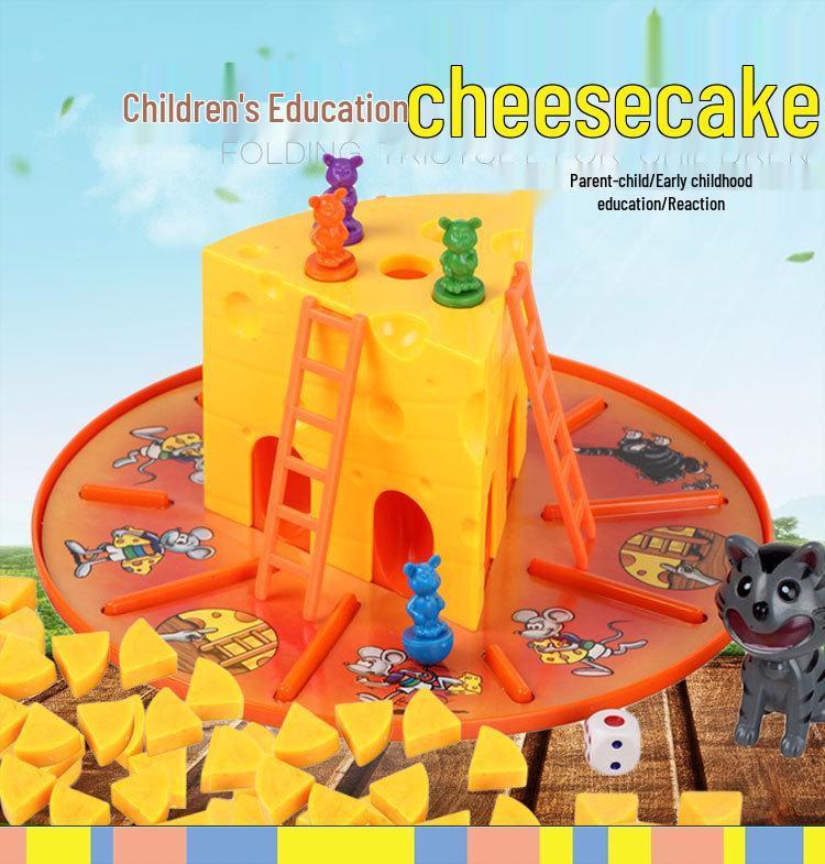 Сырная Битва Кота и Мыши: Интерактивная настольная игра для детей