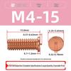 PT-M3M4M5M6M8 Copper-Plated Carbon Steel Projection Weld Studs and Screws