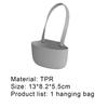 Sink Sponge Storage Space-saving Hanging Design Bottom Hollow-out Kitchen Sink Sponge Drain Basket for Home