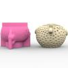 Pufferfish Shaped Silicone Vase Mold Suitable for Making Succulent Vase