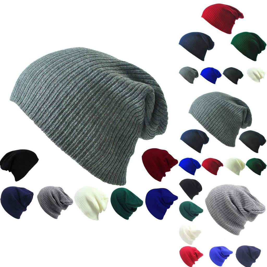Stylish And Cozy Unisex Winter Beanie Hat With Rib-knit Construction