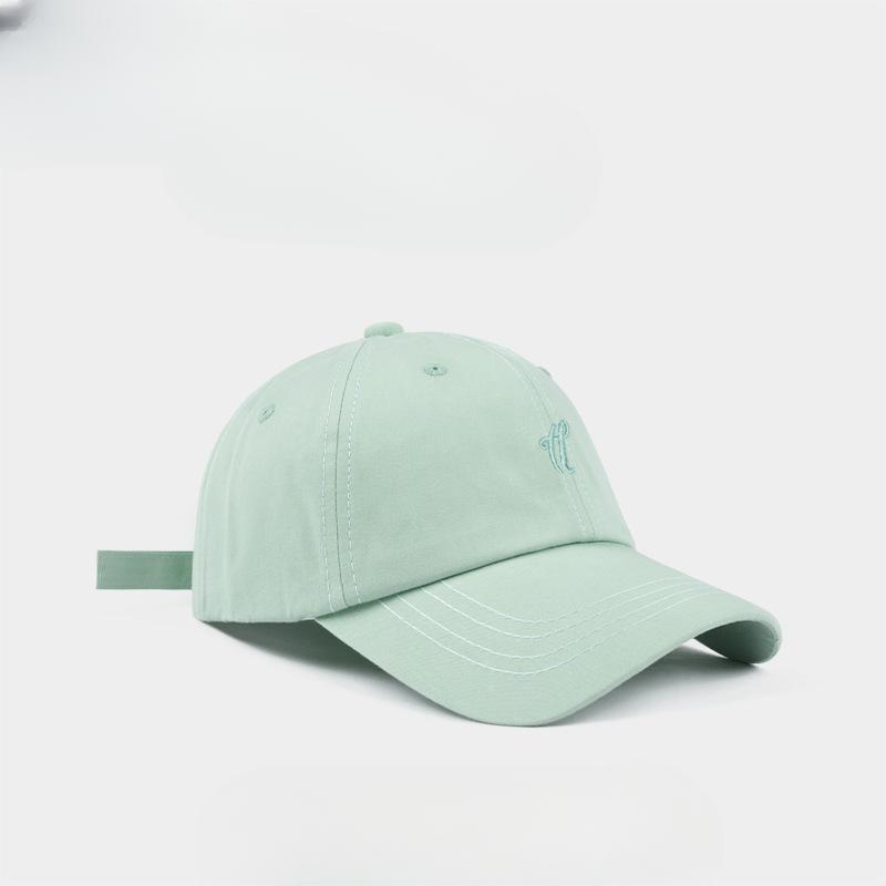 

Breathable Face showing Little Mint Green Baseball Cap for Women In Spring and Summer Light Green Letter Soft Top Duckbill Hat Men s Baseball Cap Adjustable