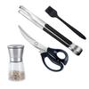 SMVP Korean BBQ 4-Piece Utensil Set