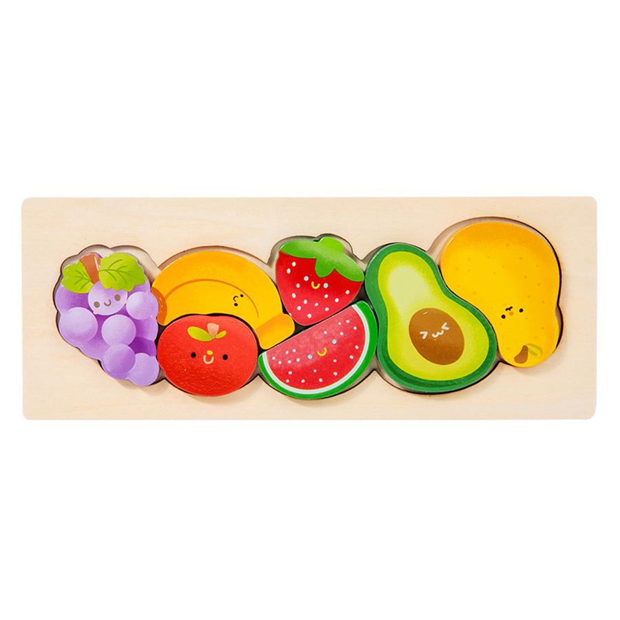 Baby toy Wooden jigsaw Puzzle Creative 3D Puzzle for Children's Intelligence Development Ealy Educational toy for Kids Gift