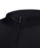 Lenomasuyeongbog Men'S Loose Fit Zip-Up Rash Guard Top Black Rn-Ts2F502-Bk
