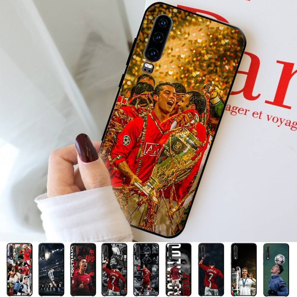 Football R-Ronaldo Cr7 Phone Case For Huawei P 8 9 10 20 30 40 50 Pro Lite Psmart Honor 10 Lite 70 Mate 20lite