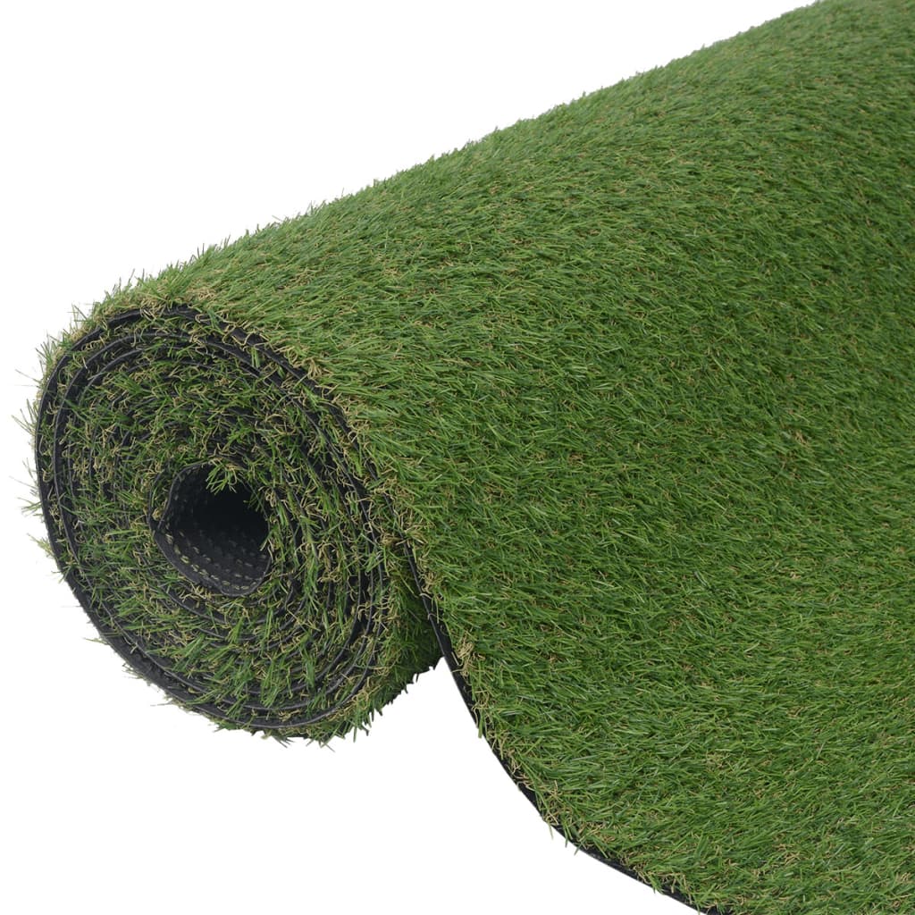 Kunstrasen 1x8 m   20 mm Grün
