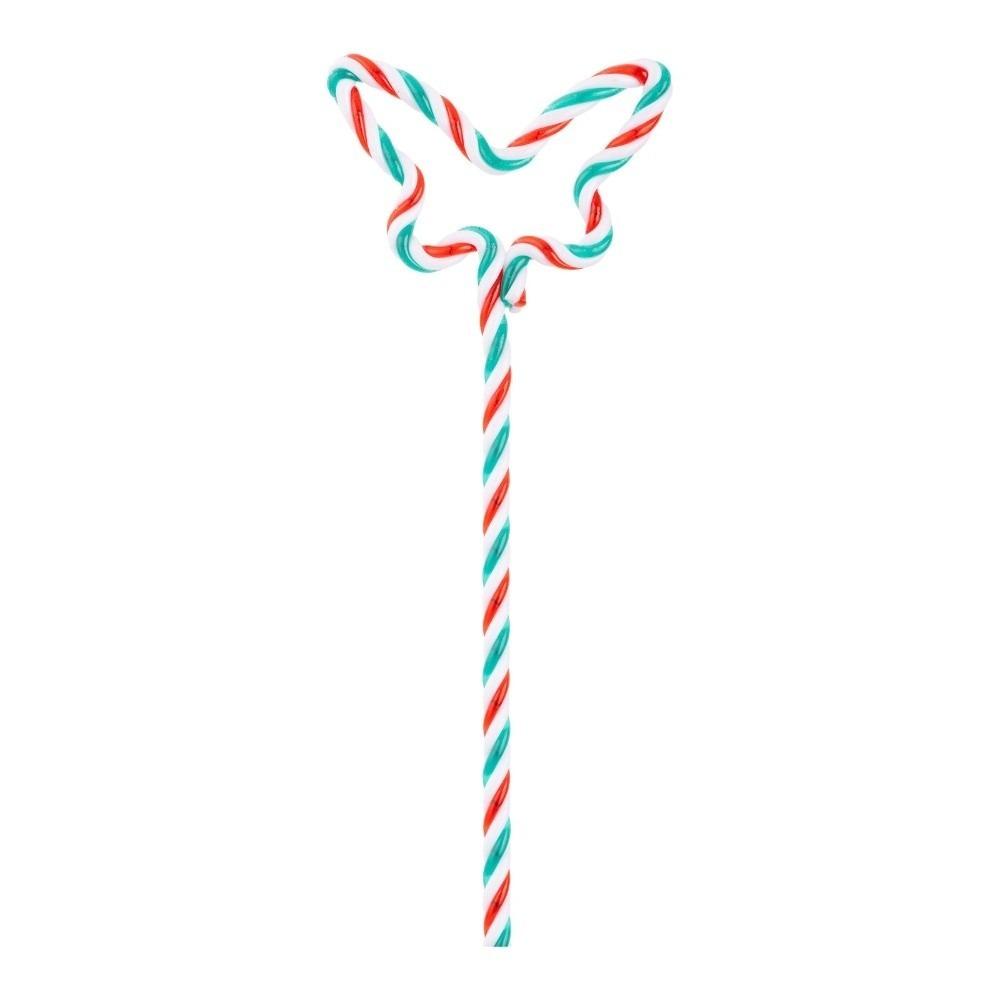 Lifelike Artificial Candy Cane Branches Red Green White Xmas Tree Garland Ornaments  Xmas Decor