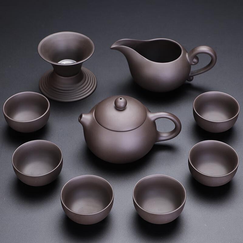 Lainuo Black Zisha Xishi Tea Set