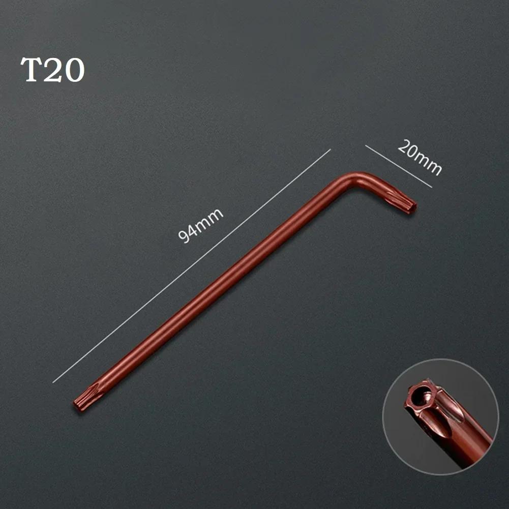 Отвертки Torx Отвертки Гаечный ключ Двусторонний 2-ходовой Ремонт машин T10 T15 T20 T25 T30 T50 Torx Отвертка
