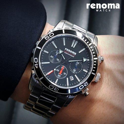 [RENOMA] RENOMA Marine Master Diver Watch RE-555BK NONE