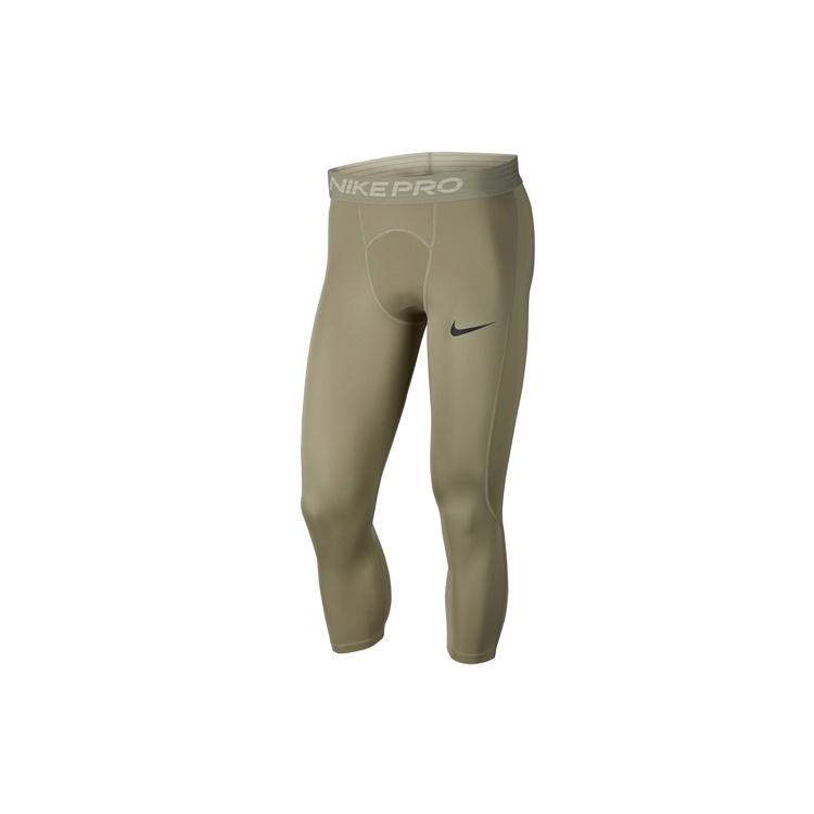Nike Pro Quick Dry Training Tight Sports gym pants Green Men s BV5644-320 M