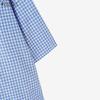 ZANZEA Women Plaid Print Casual Round Neck 3/4 Sleeve Blouse