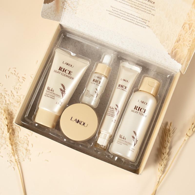 

LAIKOU Rice Brightening and Moisturizing Set, Face Care