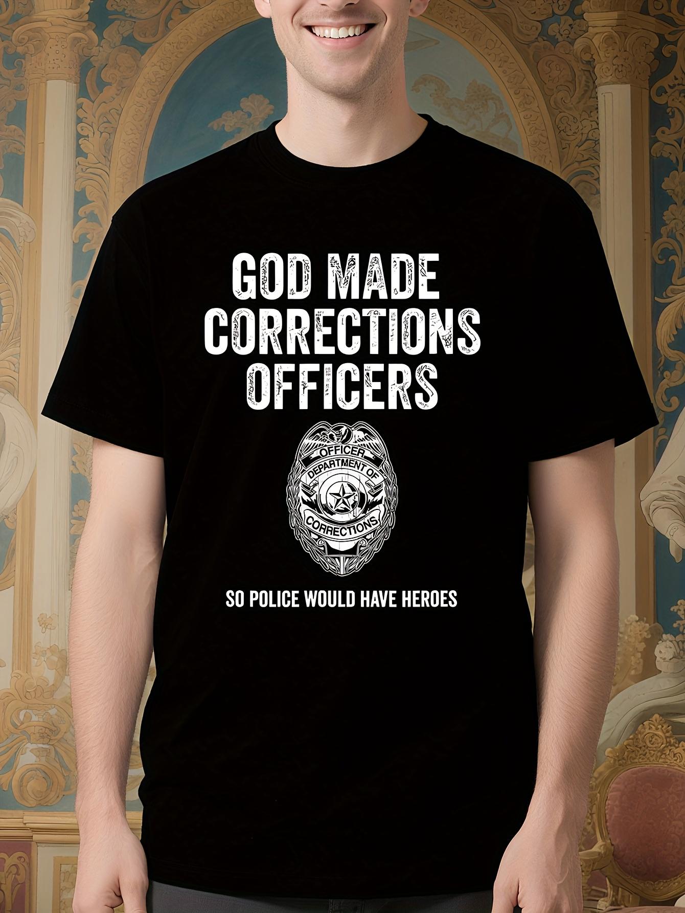 Corrections Officer Gifts Funny Shirt Correctional Gear T... XXXXL