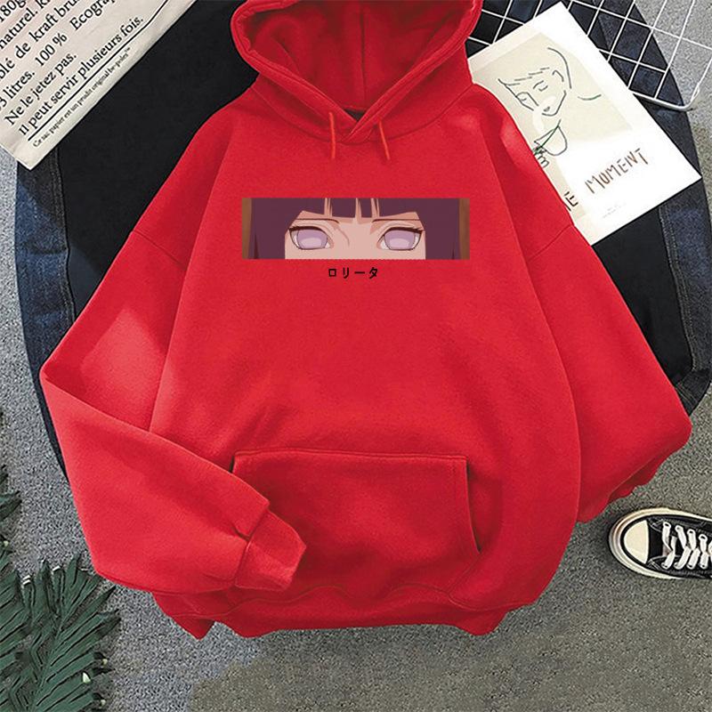 Hyuga Hinata Men Fashion Hoodies Men Women Hooded Sweatshirts Fashion Hip Hop Casual Pullovers