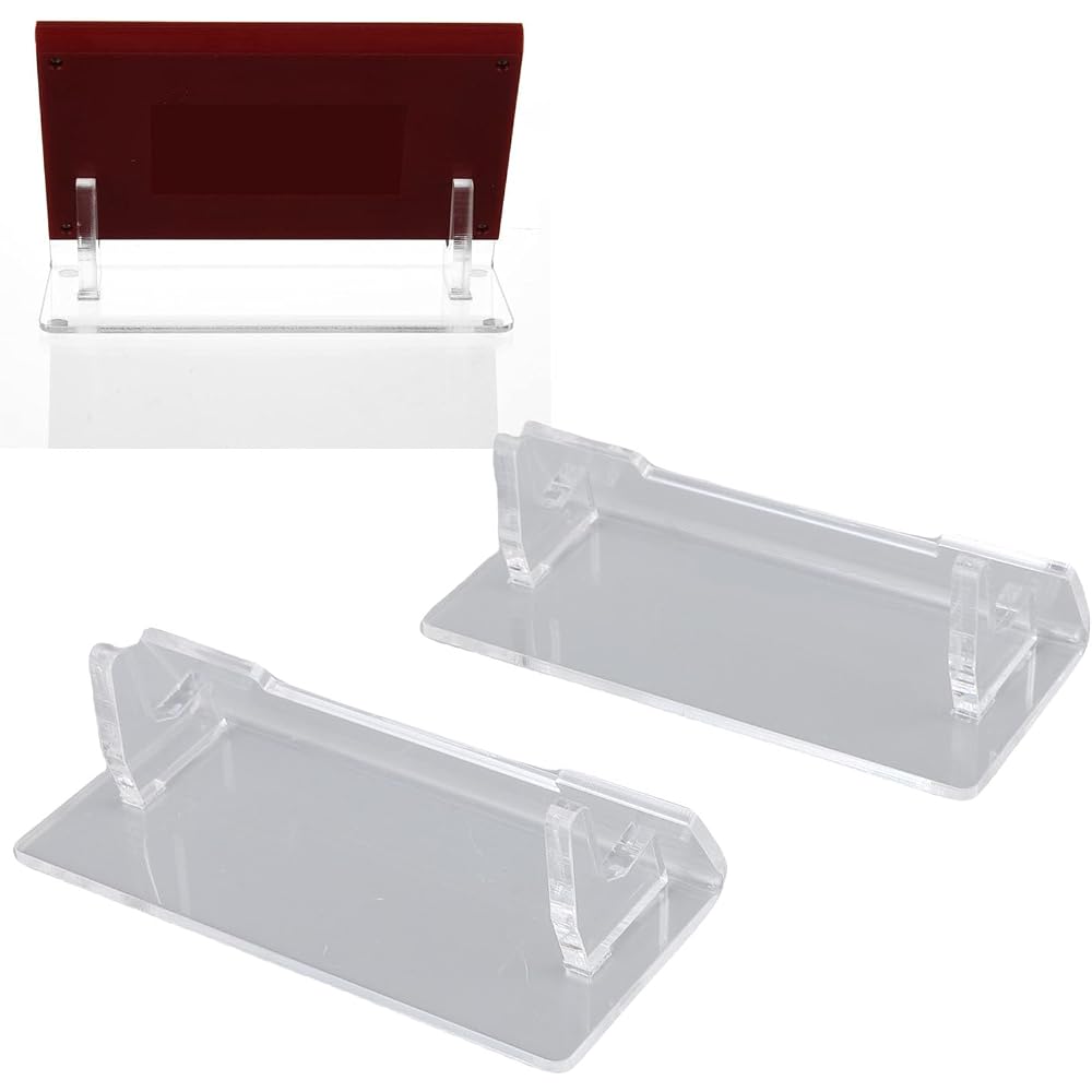 Baxnore Clear Acrylic Game Console Display Stand Holder Switch Game Watch Phone Tablet Gaming Acc...