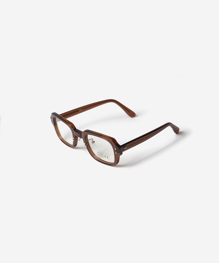 Waiemssielkeiwai Uss S9 Eyewear Frame - Frame : Brown / Lens : Clear