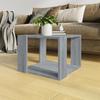 VidaXL Coffee Table Sonoma Grey 40x40x30 Cm Engineered Wood 815169