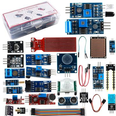 Kit de module capteur 22 en 1 pour capteurs de robot 22 en 1 kit d'apprentissage