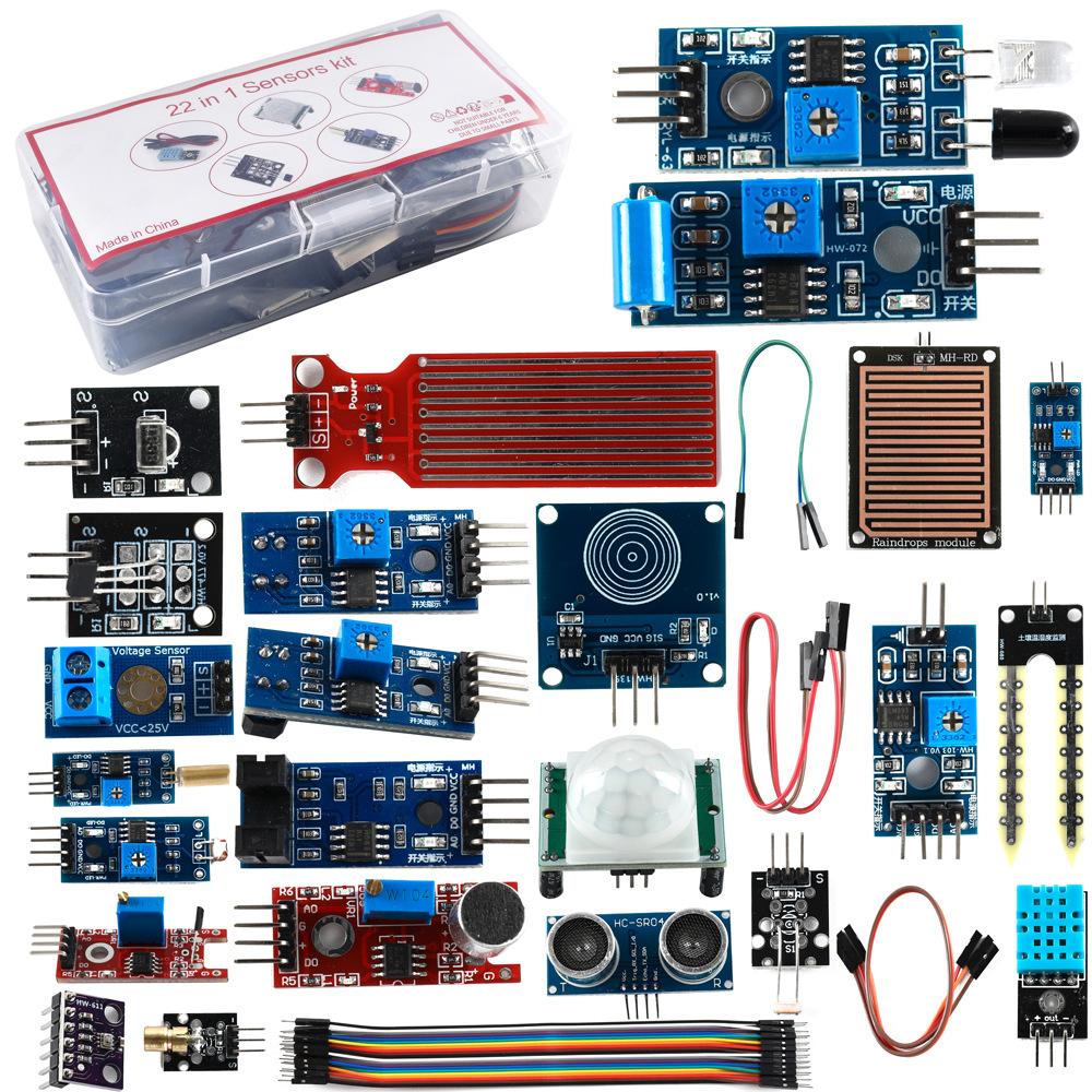 22IN1 22-in 1 sensor module kit for robot sensors 22-in 1 learning kit