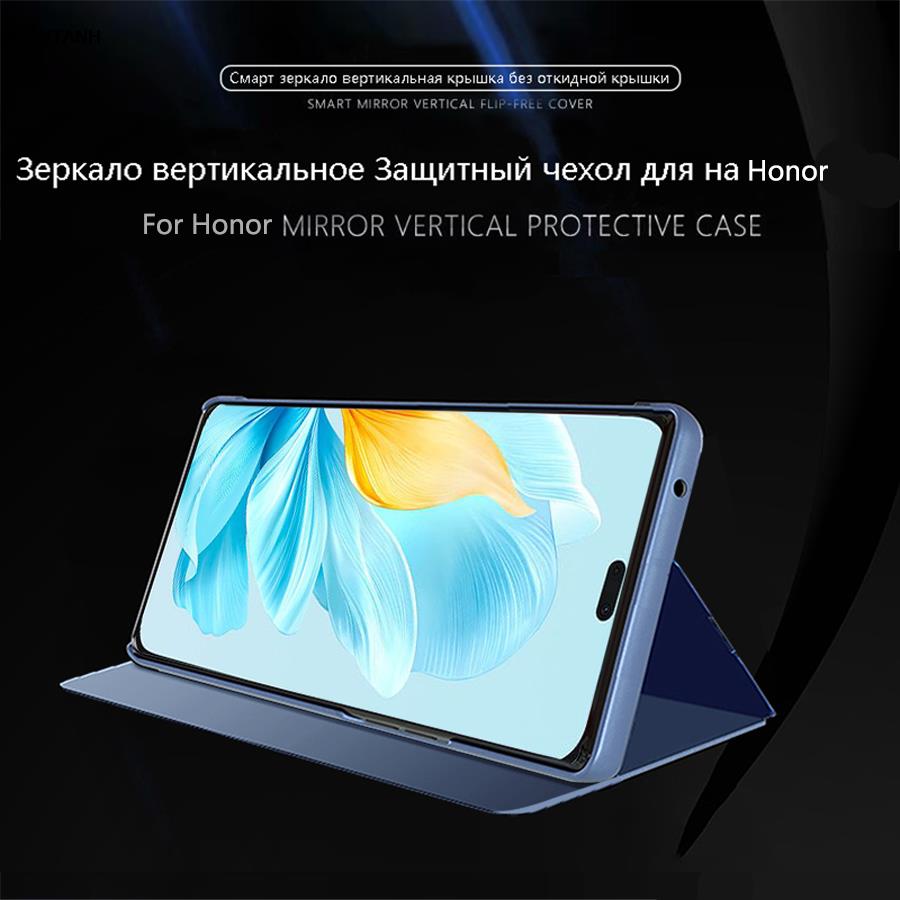 Case For Samsung Galaxy S25 original Magnetic on GalaxyS25 S25Plus S25Ultra S25FE 5G Luxury Mirror View Smart Flip Leather Phone