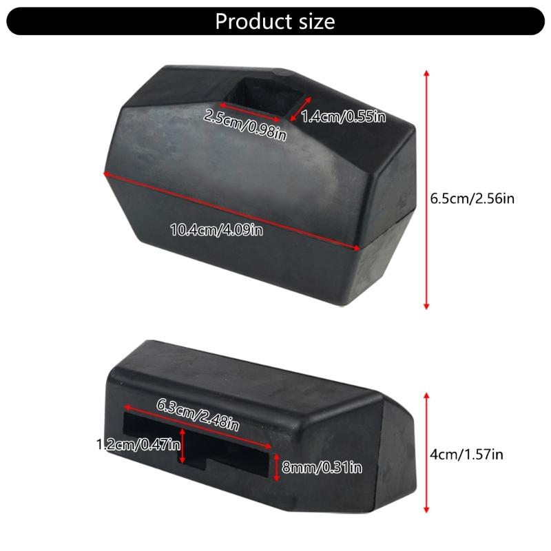 Rubber Hood Latches Bumpers Support Stabilizers Left & Right Side, For 579 T680 T880 L85-6082 M75682 Engine Protections