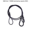 1 Piece 70/80/100Cm Stage Light Safety Rope Cable/Safe Wire High Quality Steel Lock Wire Safe Rope Lock