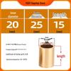 Self-Lubricating Oil-Impregnated Copper Bearing Bushing, Inner Guide 3-5, 6-8, 10-14, 15-32