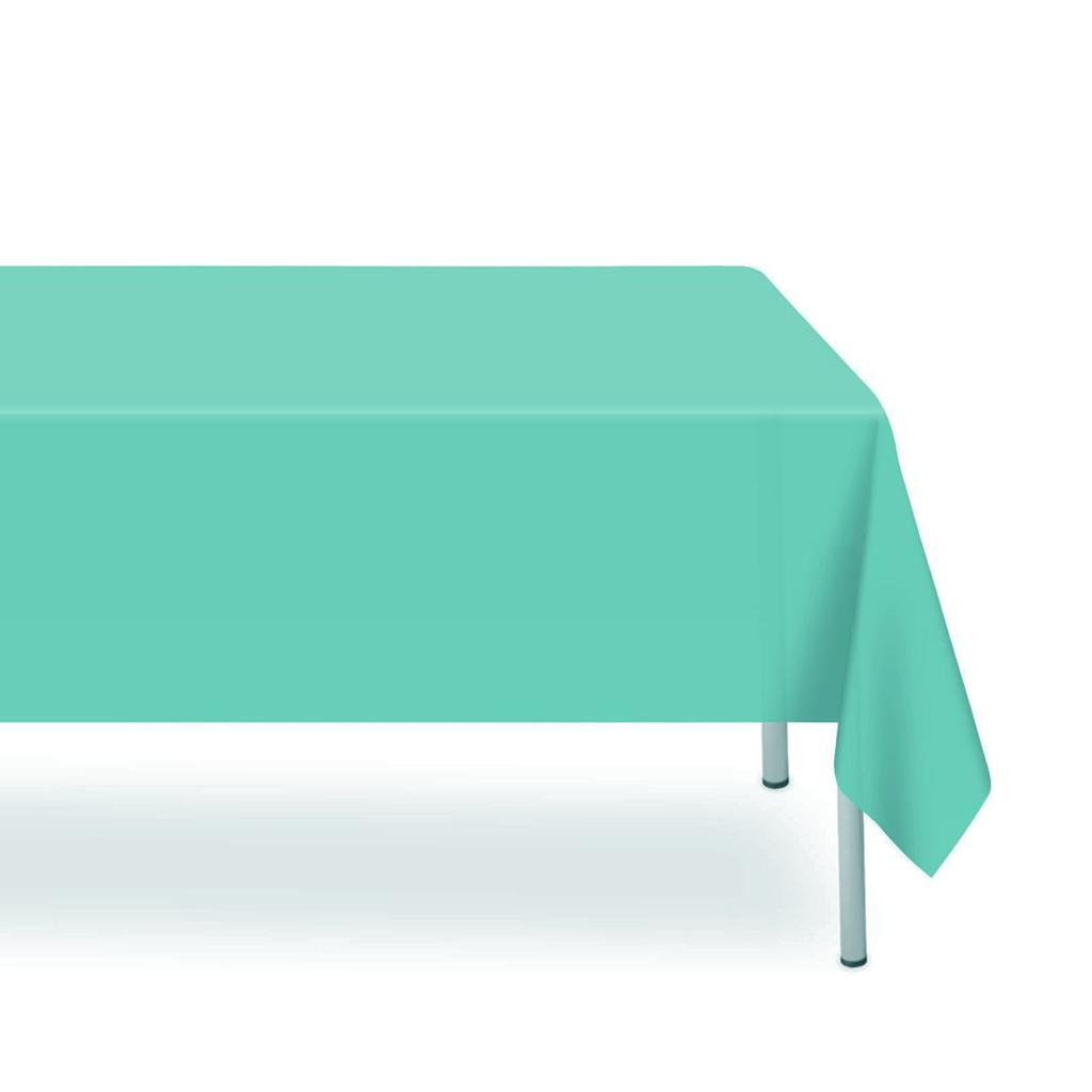Disposable, Solid Color, PEva Material, Thickened and Enlarged, Tablecloth, 137 * 183CM, Solid Color Tablecloth, Party Decoration, Monochrome