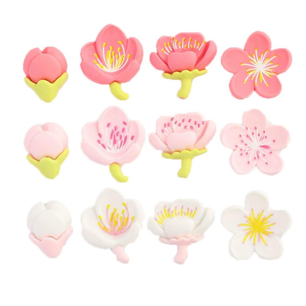 

12 шт DIY магнит на холодильник Peach BlossomCherry магниты Nordic персонализированный домашний декор белая доска Po Message Board Home