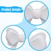 2 Decorative Headphone Accessories for Women, A Flirty Touch Or Birthday, Made of Silicone,