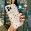 Love Heart Soft Clear Phone Case for IPhone 11 12 13 14 15 16 Pro Max 14 15 Plus Bumper Dustproof Non-Slip Full Cover Anti Fall