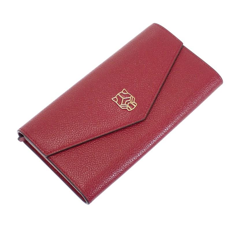 CARTIER  L3002080 Purse Bordeaux Calfskin Women