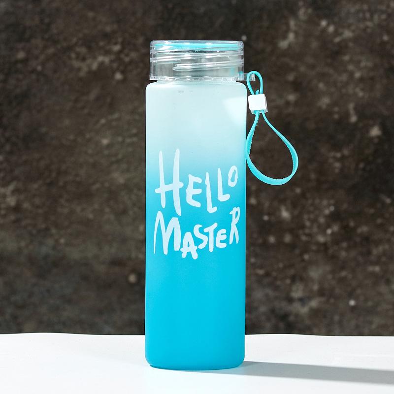 

Children s Water Bottles BPA Free Portable Student Water Cup Leak-proof with Rope Camping Drinkware Drinking for Tea Coffee Milk 400ml синій
