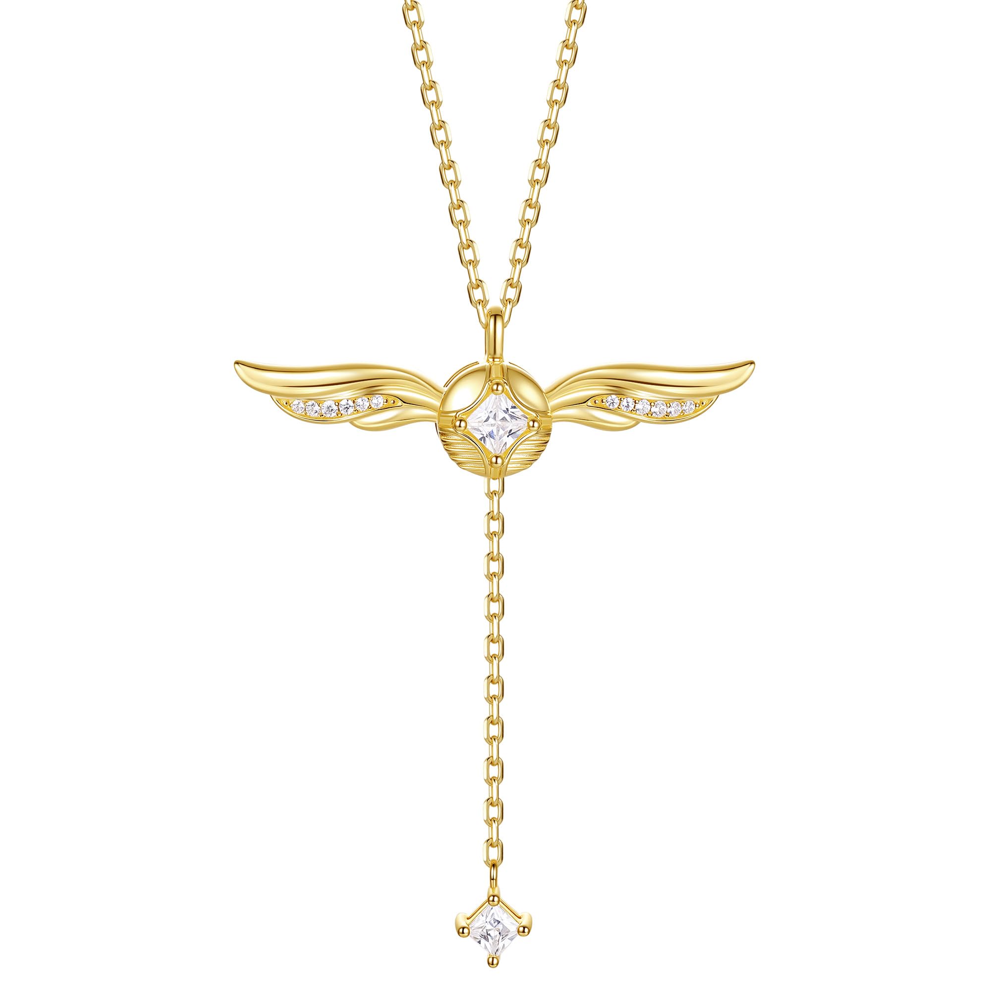 

x Официальное сотрудничество Гарри Поттер Золотой Снитч Ожерелье с Движущимися Крыльями Гарри Поттера Эксклюзивный Рождественский Подарок, Серебро, Коробка, Хэллоуин,