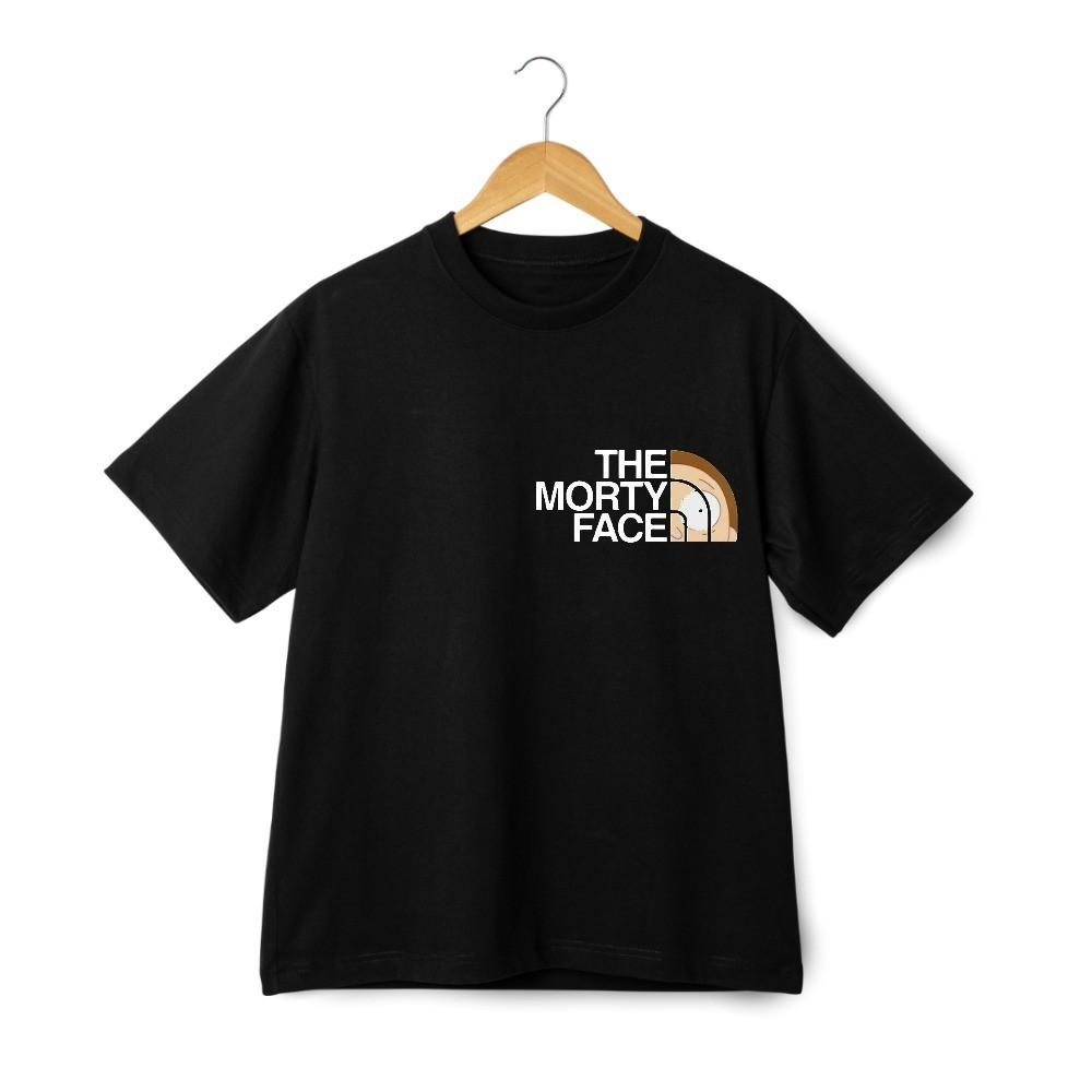 

The Morty Face Parody Graphic T-Shirt - Retro Funny Cartoon Streetwear Tee S