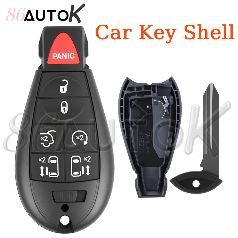 M3N5Wy783X Car Remote Key Fob For Jeep Grand Cherokee For Dodge Journey Caliber For Chrysler 300C Voyager 2008-2010 Key Shell