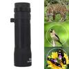 10x25 Outdoor Telescope Night Vision Mini Hd Monocular Adjustable Focal Length With Cleaning Cloth For Bird Watching Tourism