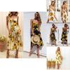 Stylish Summer Women's Backless Dress With Button Detail And V Neckline In Beige And Blue