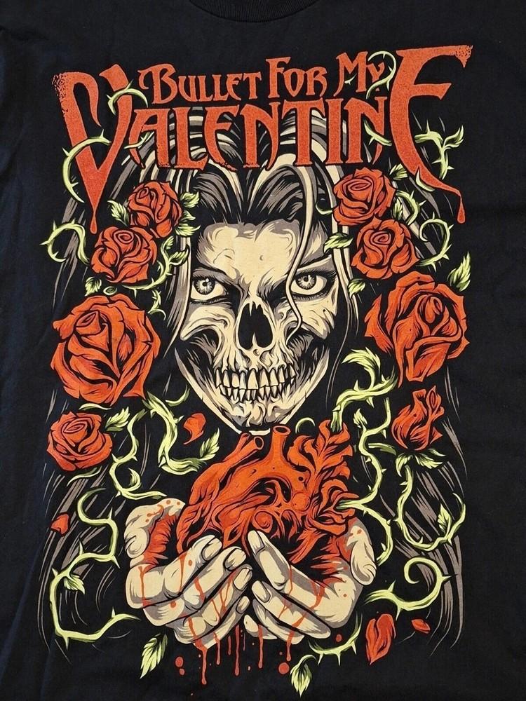 

Новая Популярная Пуля Для Моего Валентина Группа Подарок Для Фанатов Унисекс S-235XL Футболка CM282 Унисекс Футболка M