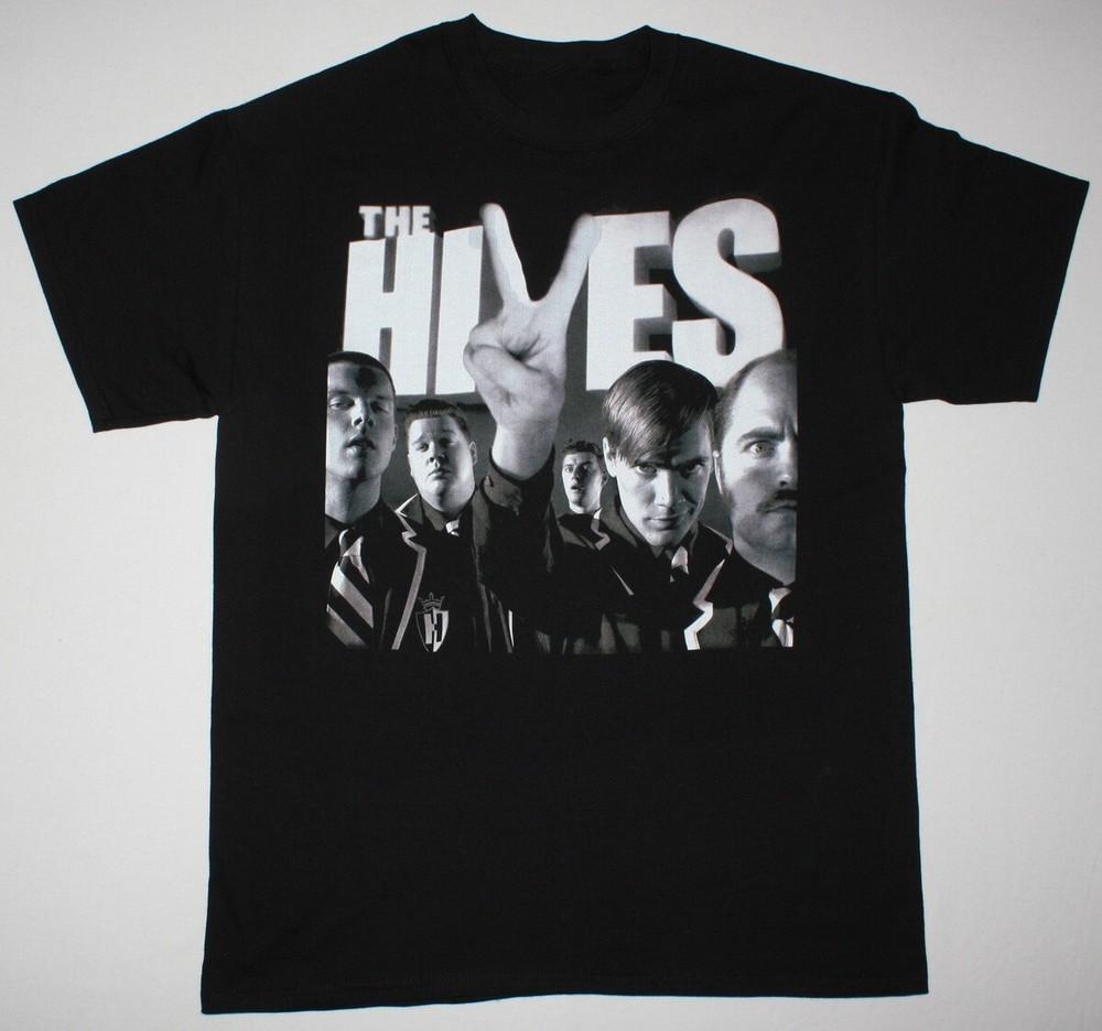 THE HIVES THE BLACK AND WHITE ALBUM Cotton Black All Size Shirt SE481 Unisex T-Shirt XL