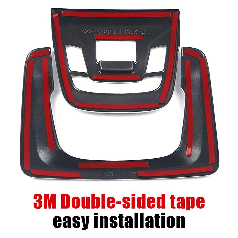ABS Car Front Rear Reading Light Frame Roof Lamp Trim Cover Case For Toyota Corolla Cross XG10    2024 2025 Hybrid