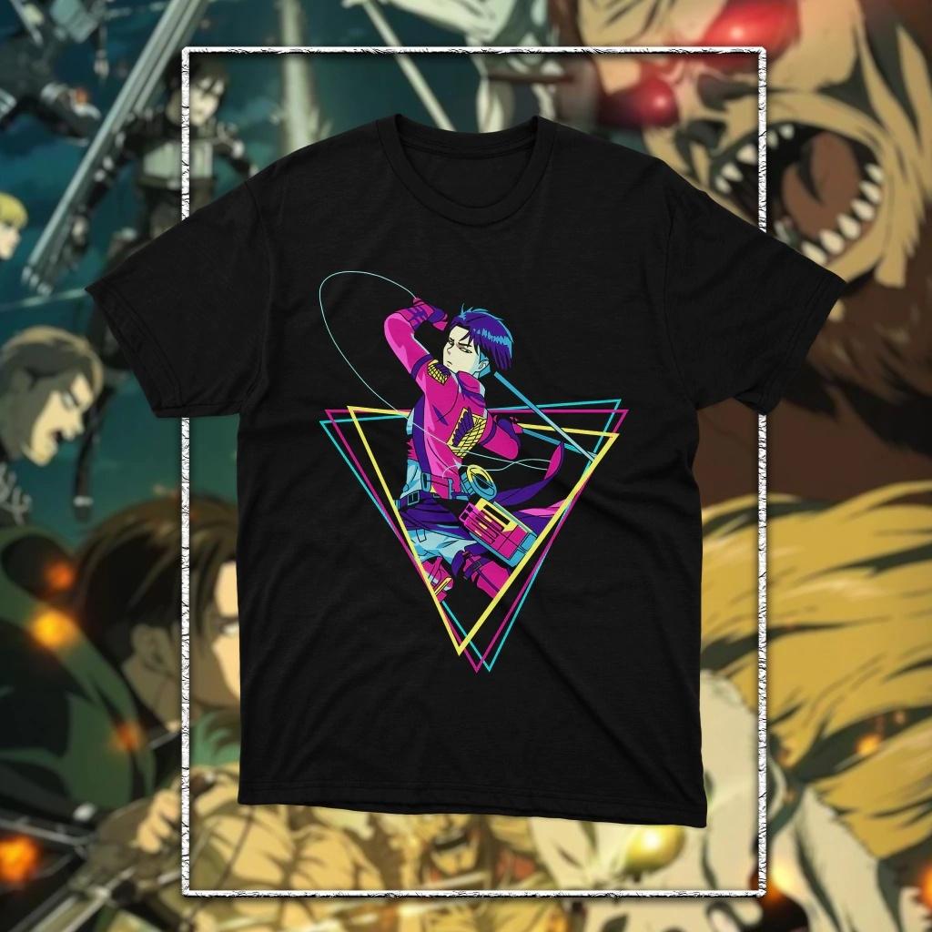 Attack on Titan anime 2026 AOT Graphic Unisexs TShirt Unisex ONeck 100 Cotton Short Sleeve Y2k Oversized Fashion Popular Tee