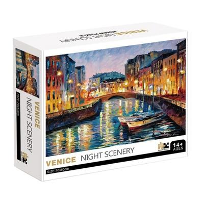 Easy Puzzle 1000-Piece Jigsaw Puzzle (27 Assorted Designs)