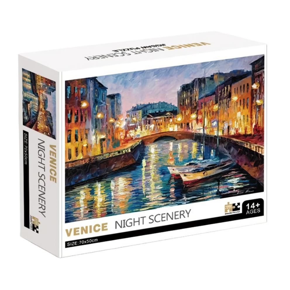 

Easy Puzzle 1000-Piece Jigsaw Puzzle (27 Assorted Designs)