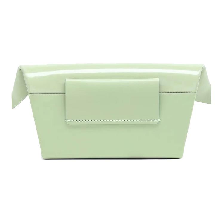 Maison Margiela Designer Brand Logo Embellished Geometric Shape Leather Box Bag Women Shoulder Bag Green S61WF0025-P2714-T7333-MATCHA