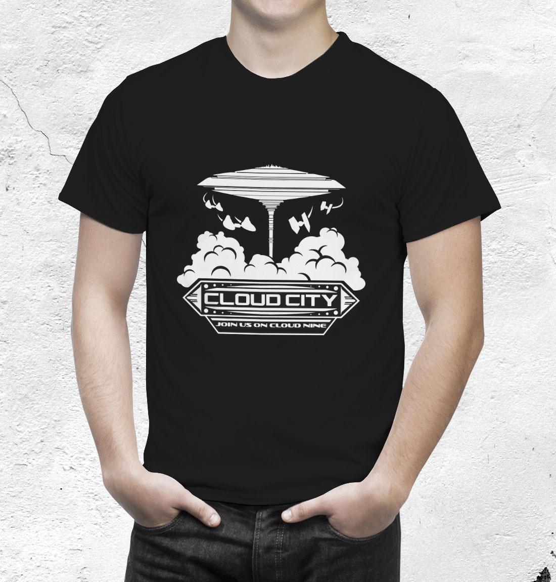 Star Wars t shirt cloud city empire strikes back S