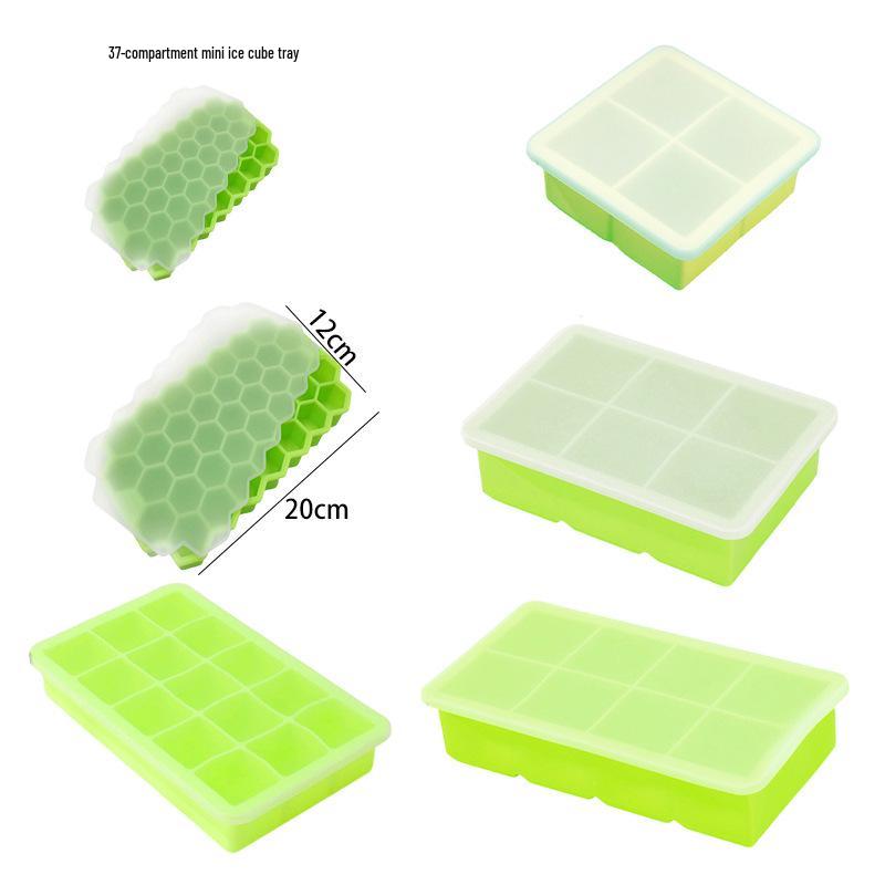 15-Grid Food Grade Silicone Ice Cube Mold - Easy Release for DIY Ice Making