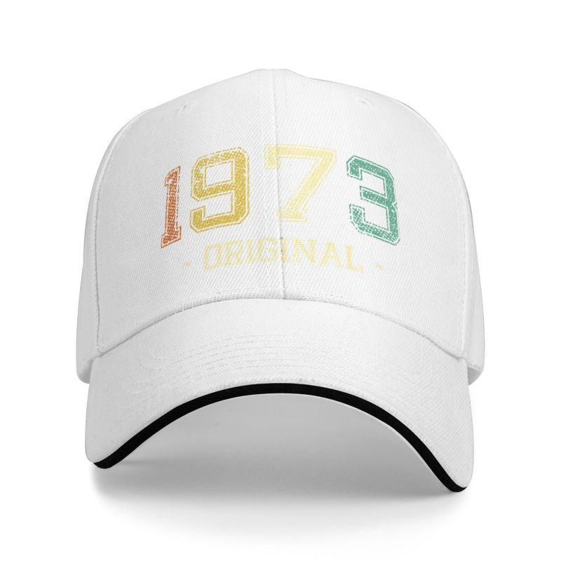 

Новые и старые женщины родились в 1973 году.. Женскую бейсболку можно регулировать.. Открытая кепка на день рождения отца, 49 лет. Baseball Cap